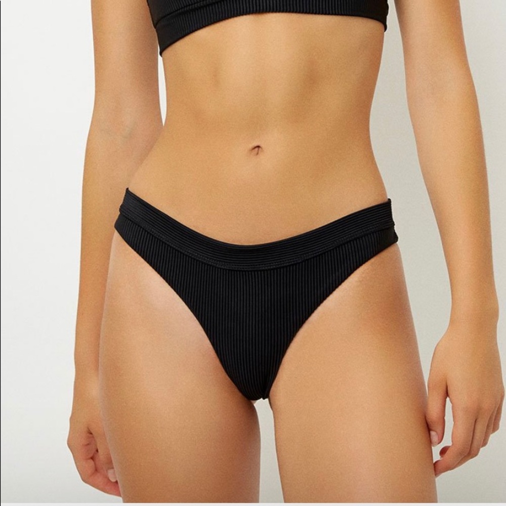 Frankie’s bikinis ribbed Stevie bottom WORN ONCE